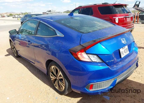 2017 Honda Civic Ex-L from USA, damaged, VIN 2HGFC3B77HH351235